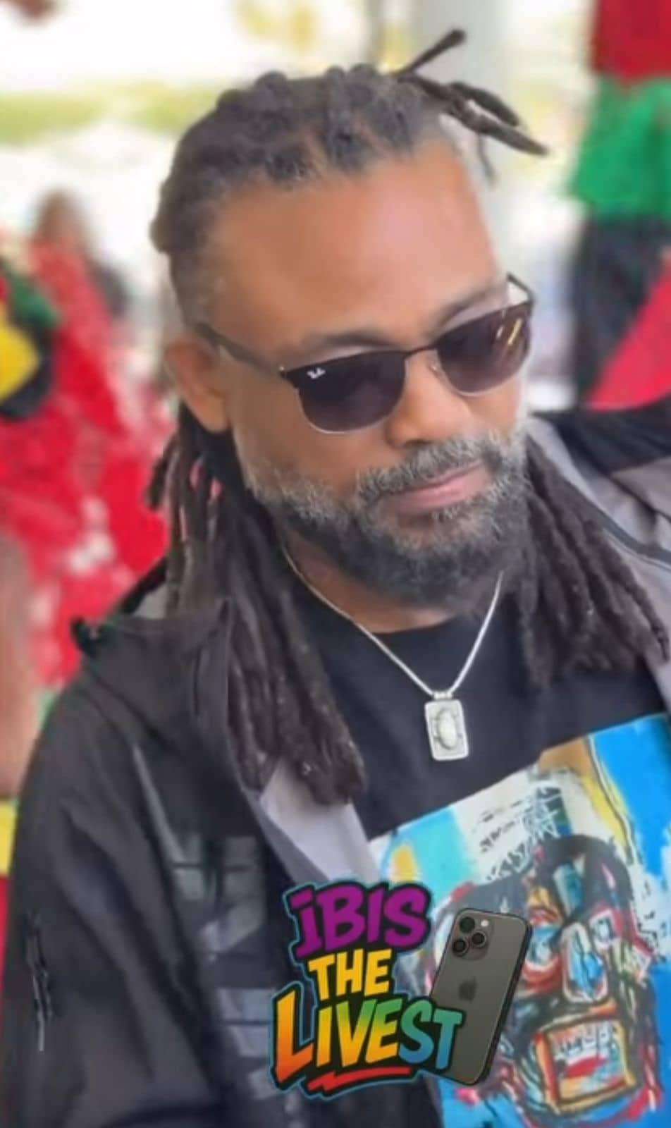 PHOTO OF THE DAY: Soca King Machel Montano Arrives in Antigua