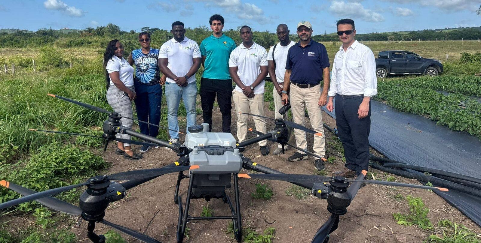 Agricultural Drones Boost Climate-Smart Farming in Antigua and Barbuda