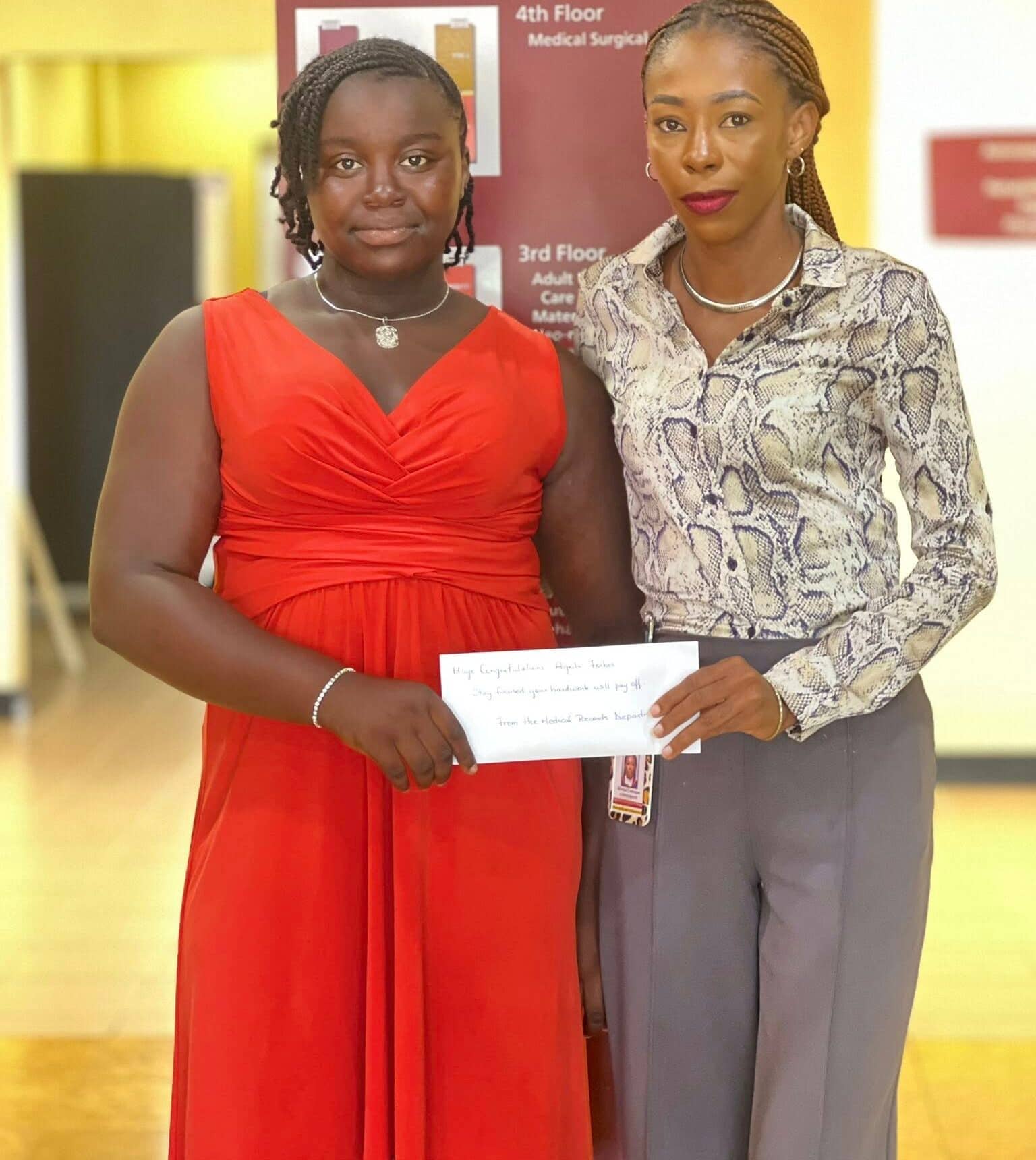 SLBMC Medical Records Team Celebrates Academic Excellence with Grade Six Give-Back Initiative