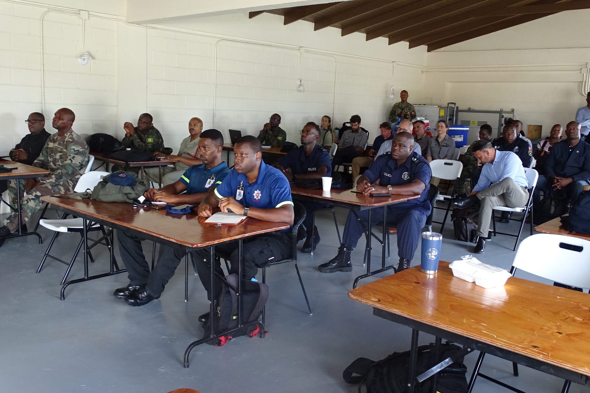 Caricom Disaster Relief Unit Training in Antigua and Barbuda