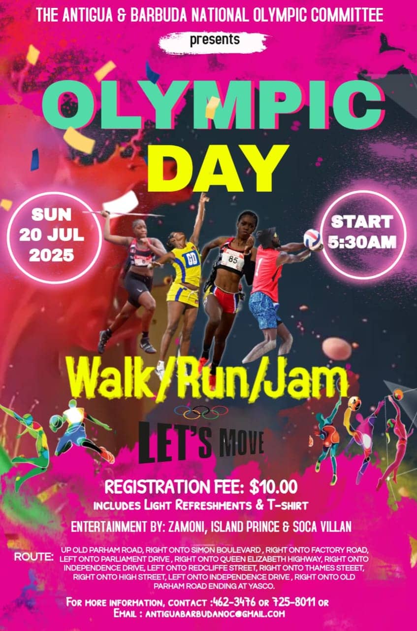 Antigua and Barbuda Olympic Committee Launches Month-Long Celebration for World Olympic Day