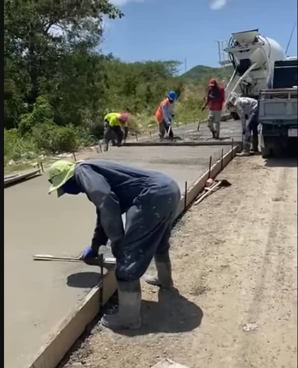 VIDEO: Concrete Upgrade Underway on Cooks Landfill Road
