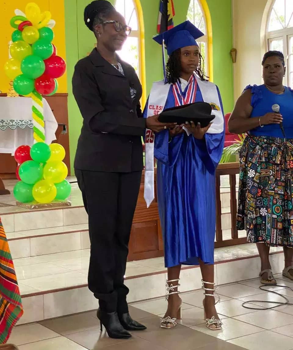Antigua Computer Technology donates to outstanding student