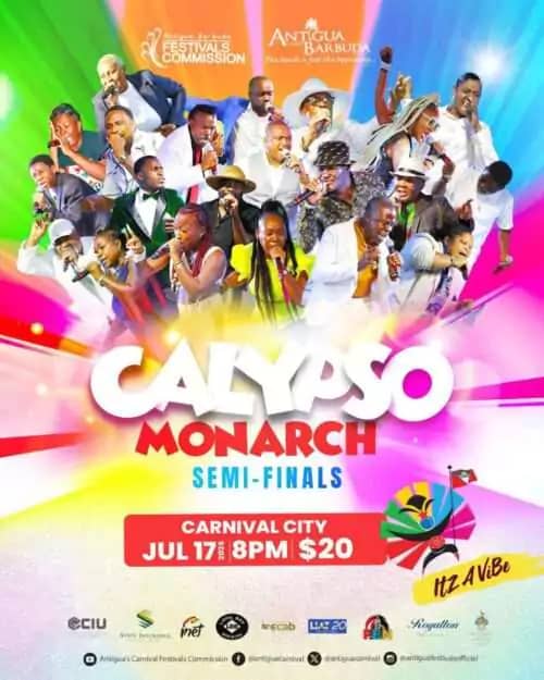 Calypso Monarch Semifinals Kick Off Antigua Carnival Pre-Events