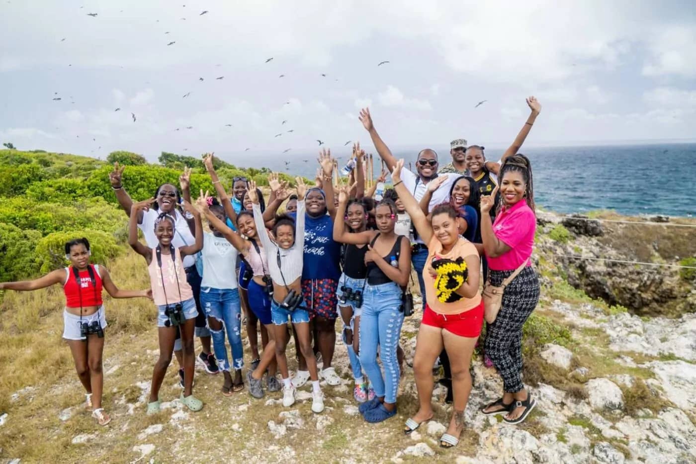 Young Conservationists Mark World Snake Day on Bird Island