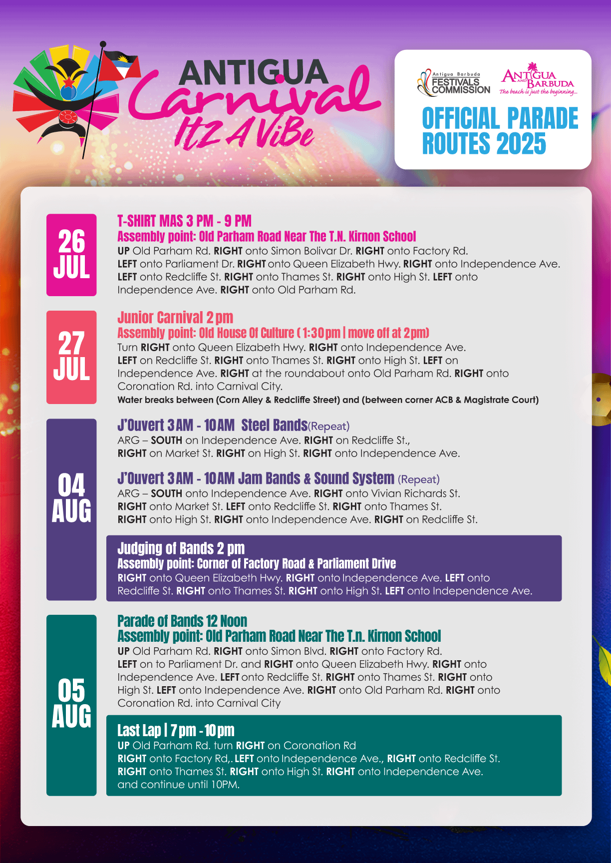 T-Shirt Mas Takes Over Streets Of St. John’s Today! Here Is What To Expect