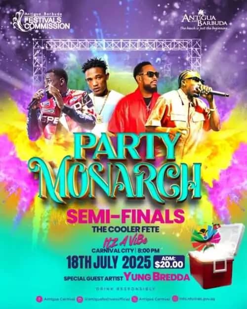 Party Monarch Semifinals Line-up Finalised Ahead of Friday Showdown