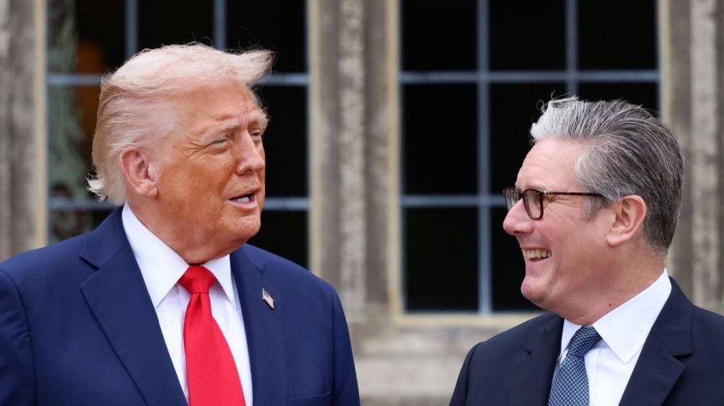 Sarah Smith: Trump visit showed UK’s warm relations – and limited influence