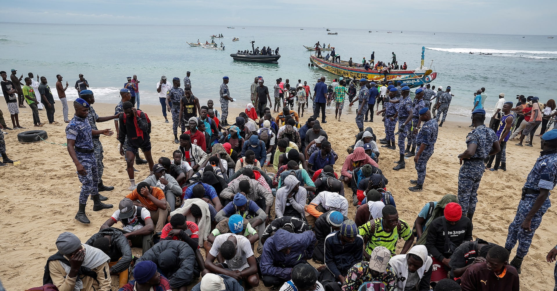 Senegal intercepts pirogue carrying 112 migrants attempting Atlantic crossing