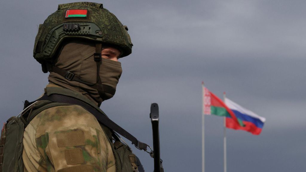 Belarus and Russia’s show of firepower appears to be a message to Europe