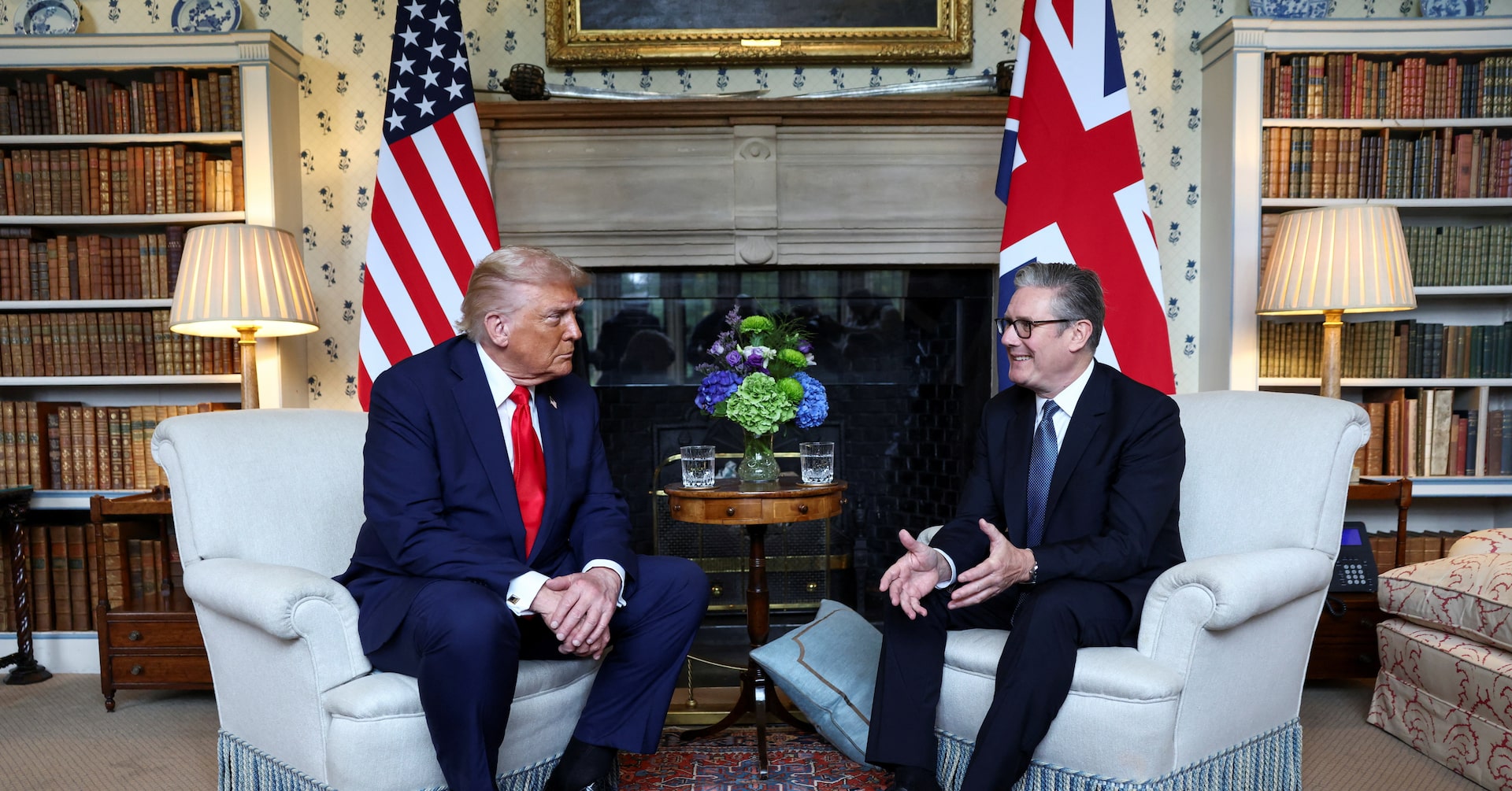 Starmer, Trump to discuss foreign affairs, investment after pomp-filled royal welcome