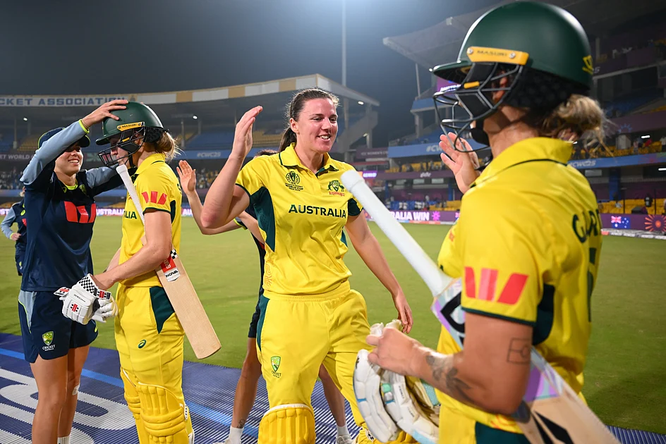 Sutherland, Gardner guide Australia to six-wicket win over England