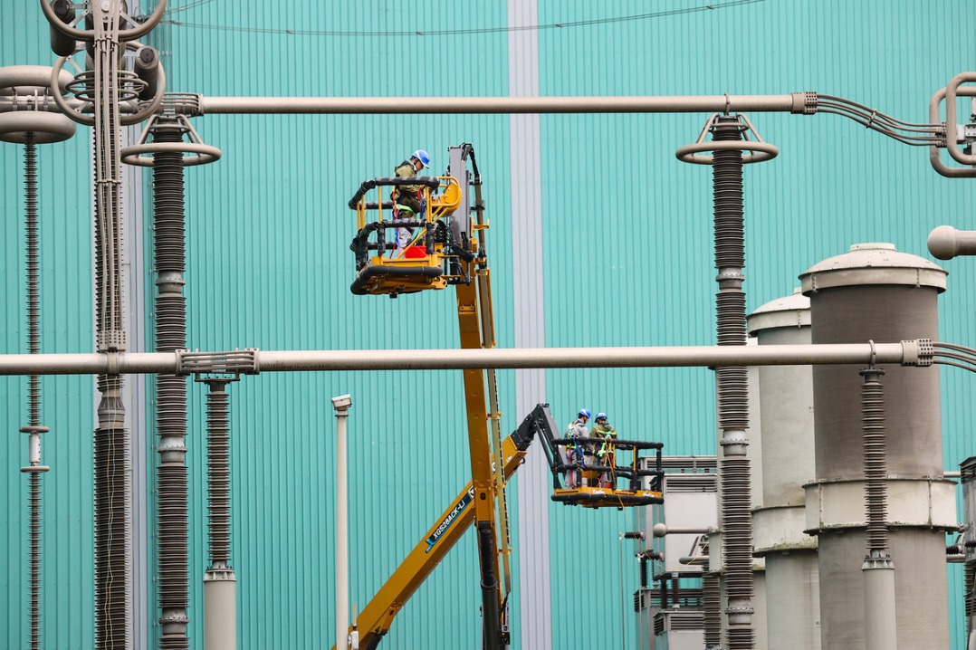 Guquan converter station undergoes 7-day annual overhaul in Anhui