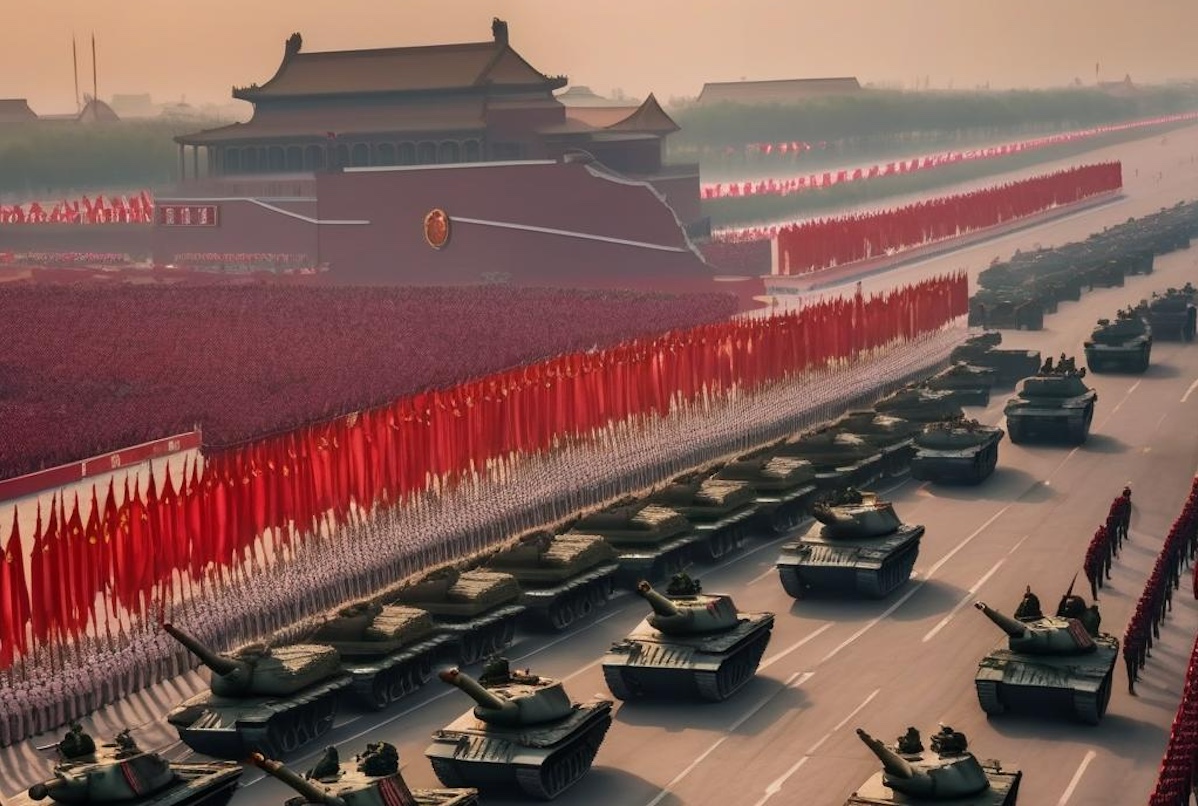 Parades and charades at Tiananmen