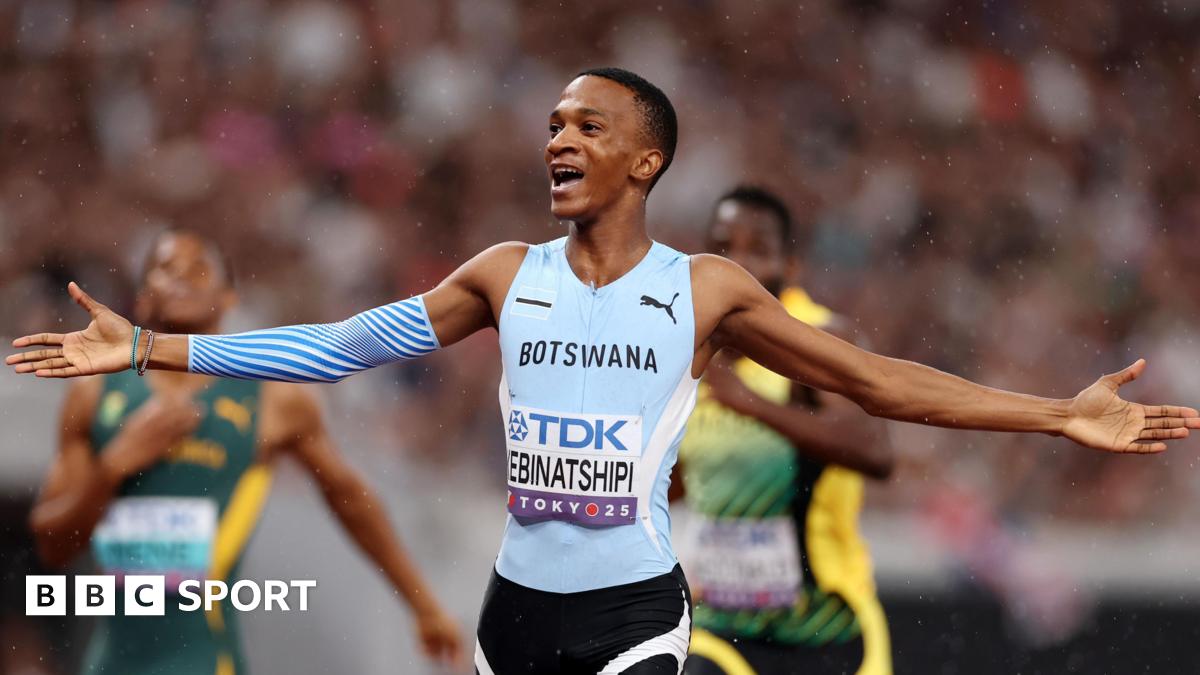 Kebinatshipi targets 400m world record after Tokyo gold