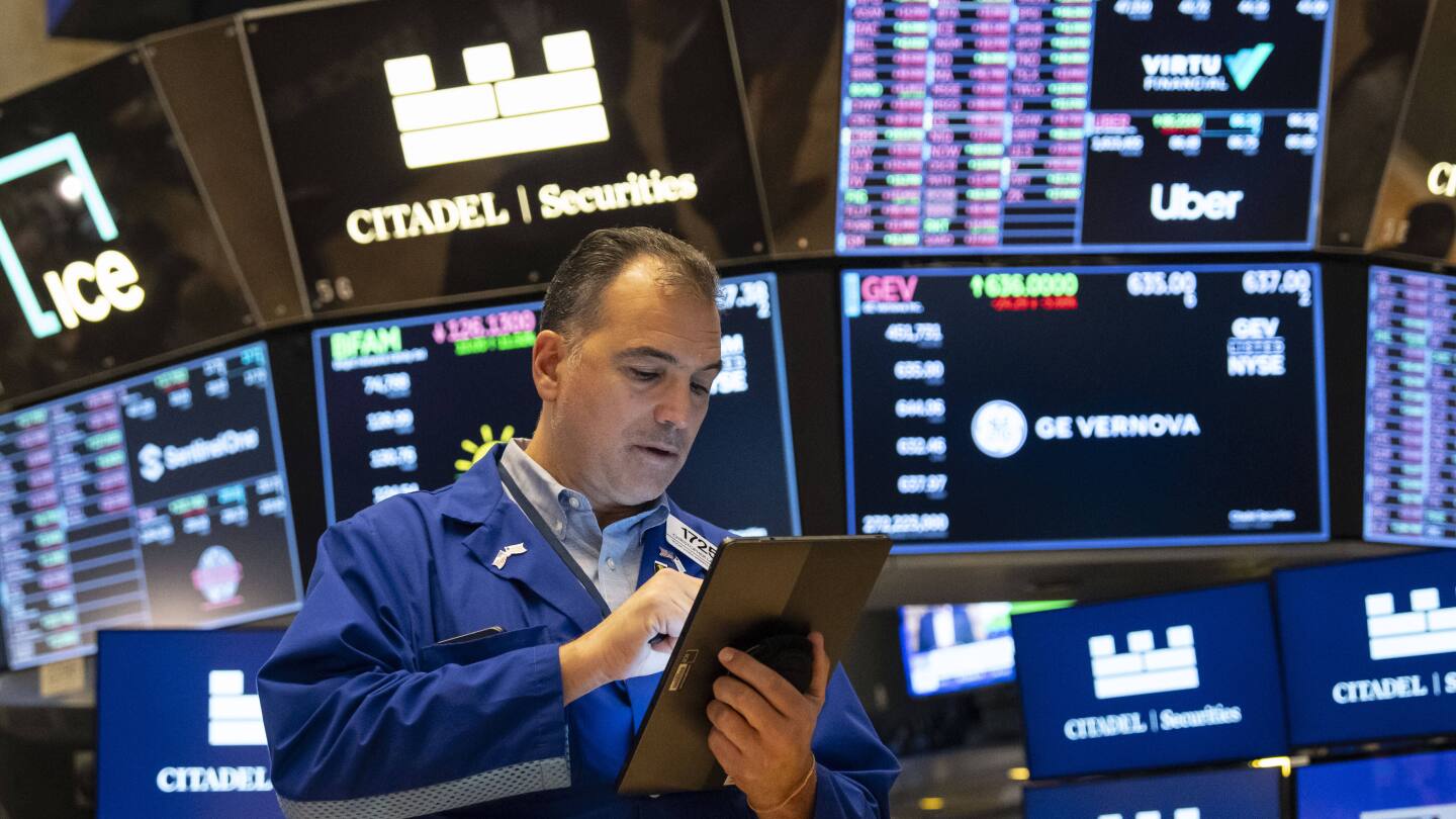 US stocks slip following the latest discouraging signal on the economy