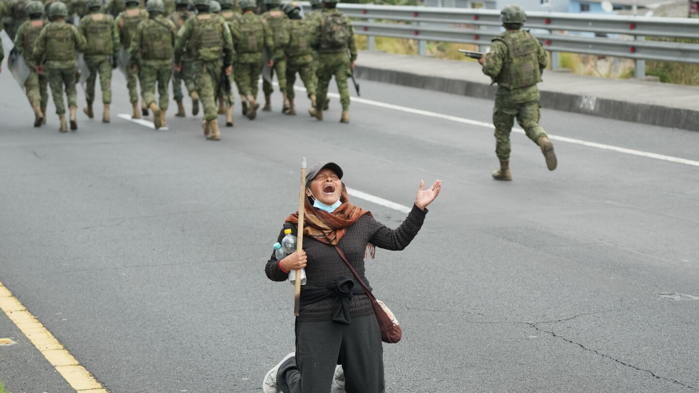 Ecuador’s Noboa faces escalating protests over rise in diesel costs