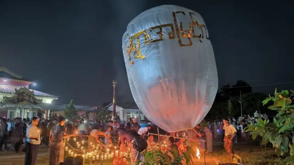 At least 24 killed as paraglider drops bombs at Myanmar Buddhist festival