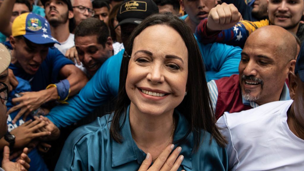 As Nobel Prize goes to Venezuela’s opposition leader, how far would Trump go to help her?
