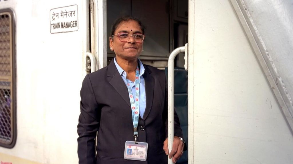 ‘Machines don’t see gender’: India’s first female train driver on blazing the trail