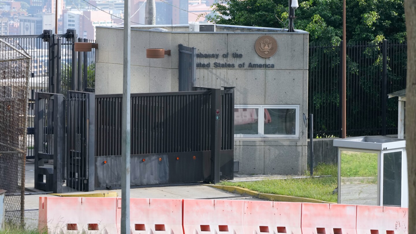 Venezuela denounces alleged ‘extremist’ plan to attack shuttered US Embassy complex
