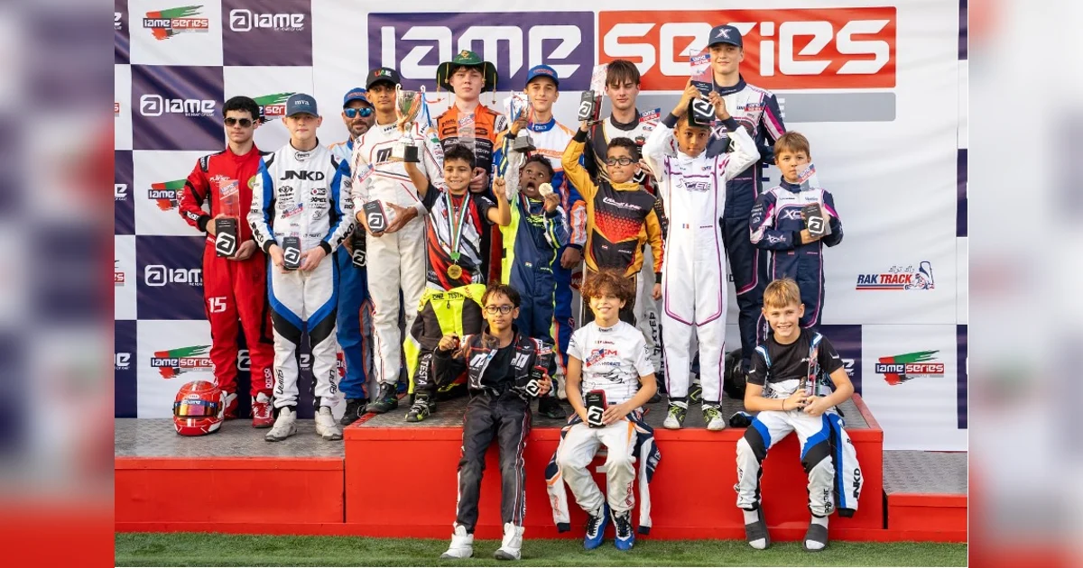 IAME UAE Series Round 2–3 deliver thrilling weekend at Dubai Kartdrome