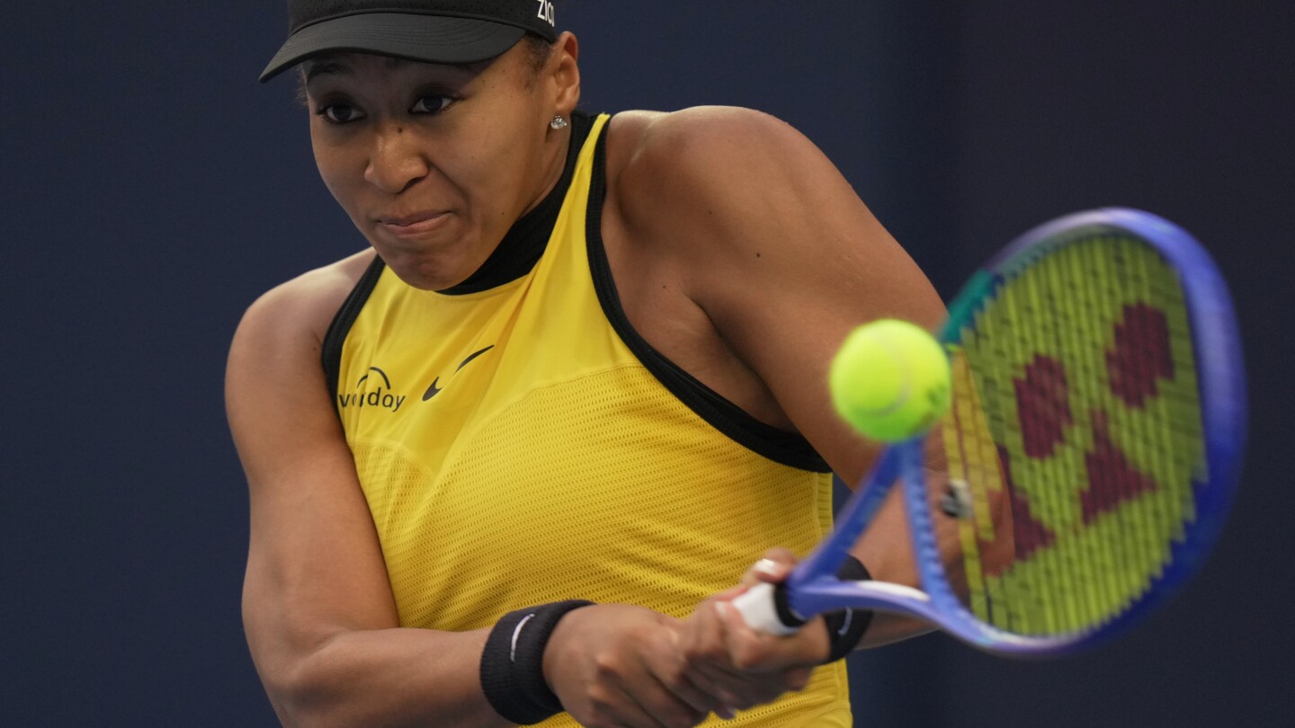 Naomi Osaka is out of the Japan Open quarterfinals with a left leg injury