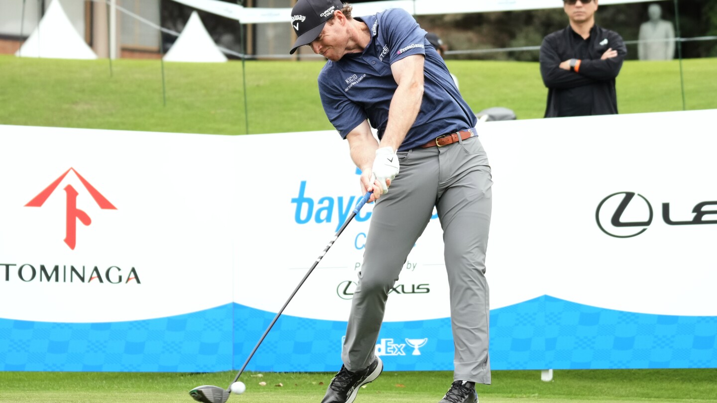 Greyserman, Cauley and Campbell sit atop the leaderboard after 1st round of PGA Tour event in Japan