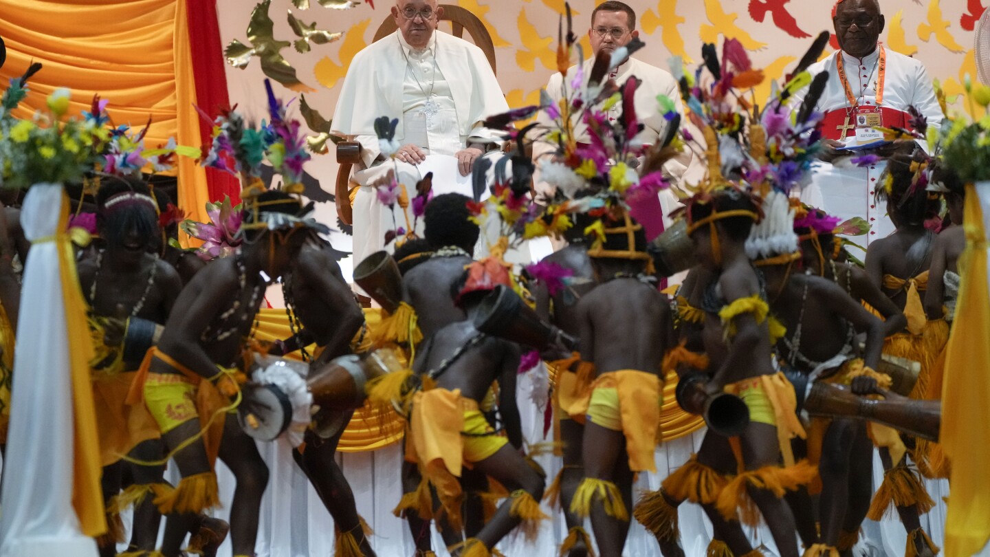 Pope urges church in Papua New Guinea to be close to women after hearing of sorcery ‘superstitions’