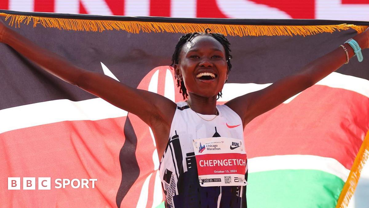 Marathon record holder Chepngetich given three-year ban