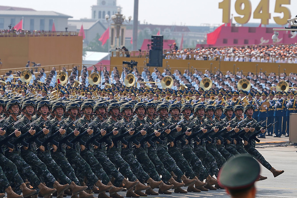 The paradox behind China’s military parade