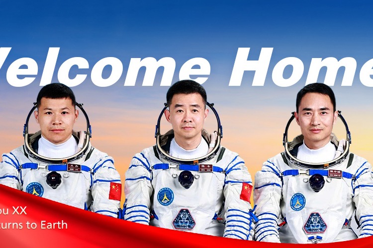 Welcome home, Shenzhou XX astronauts!