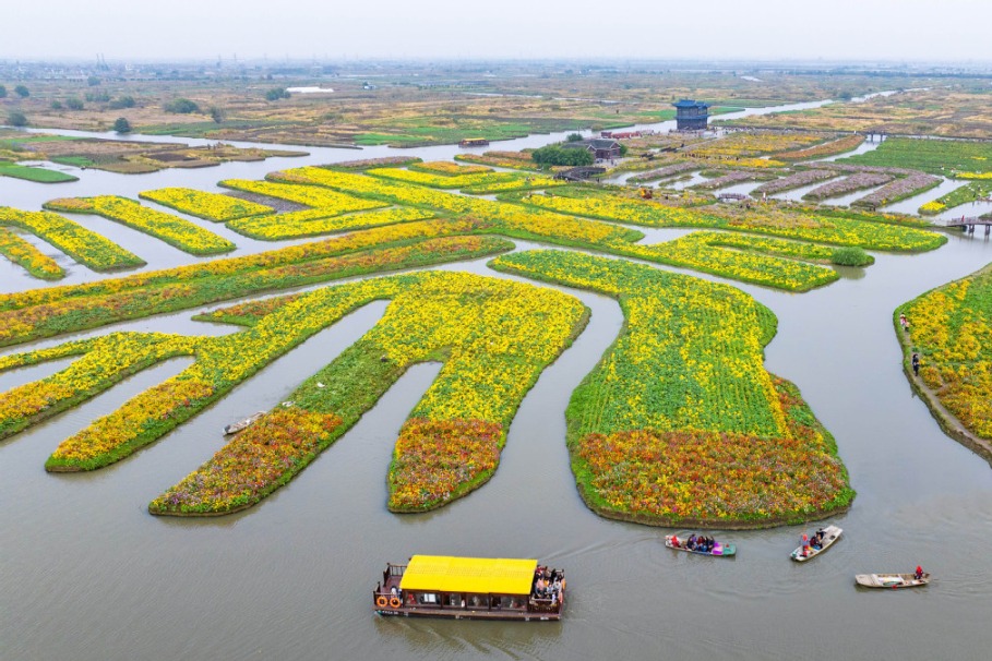 Winter scenery across China