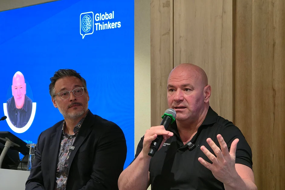 ‘Abu Dhabi is always first’: UFC’s Dana White meets UAE students, talks about AI in sports