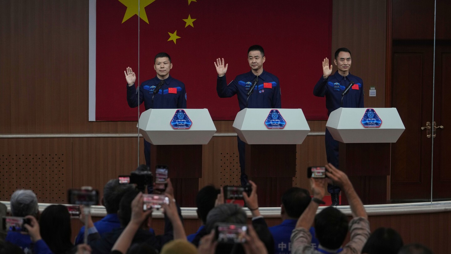 China’s stranded astronauts to return from space station on spacecraft that brought new crew