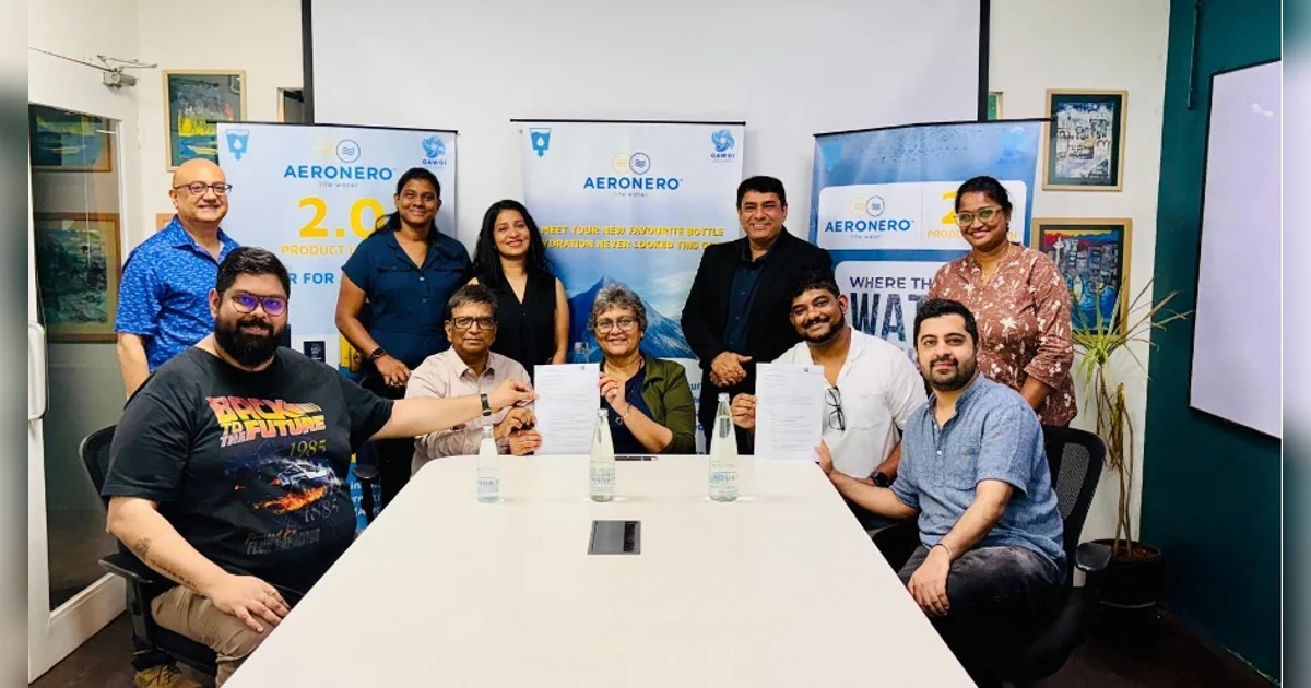 AeroNero and OI Brewing Co. launch AQUAIR, India’s first bottled water made from air