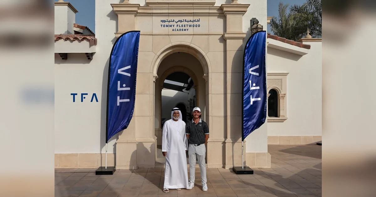 Tommy Fleetwood Academy expands to Abu Dhabi, elevating golf development in the UAE