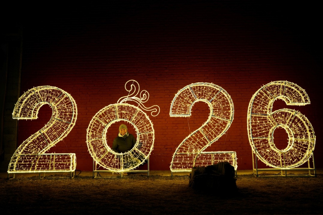 Revelers celebrate New Year’s Eve in Beijing