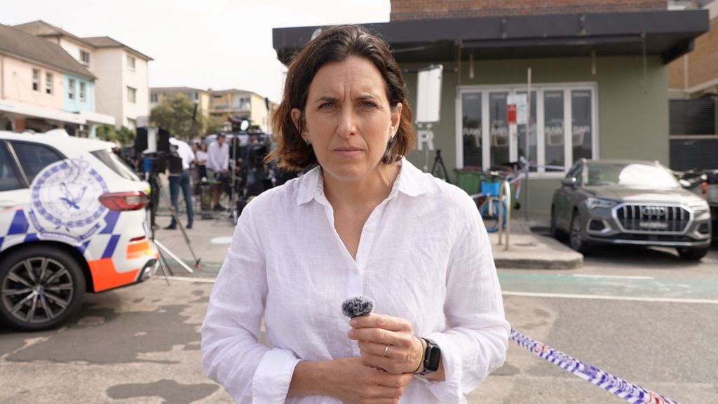 Watch: BBC at the scene of Bondi Beach shooting