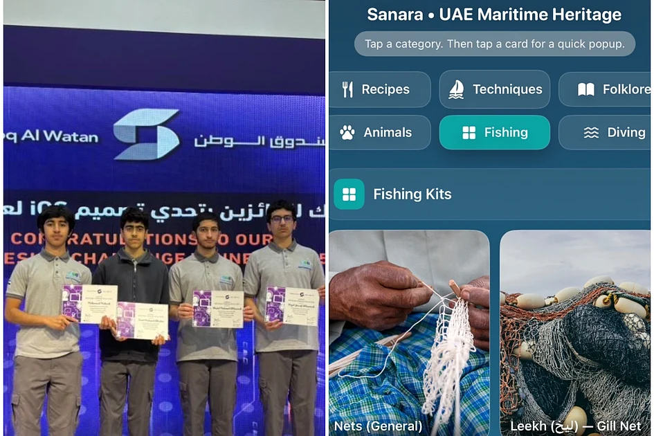 Meet UAE teens who built app to save grandparents’ sea stories from being forgotten