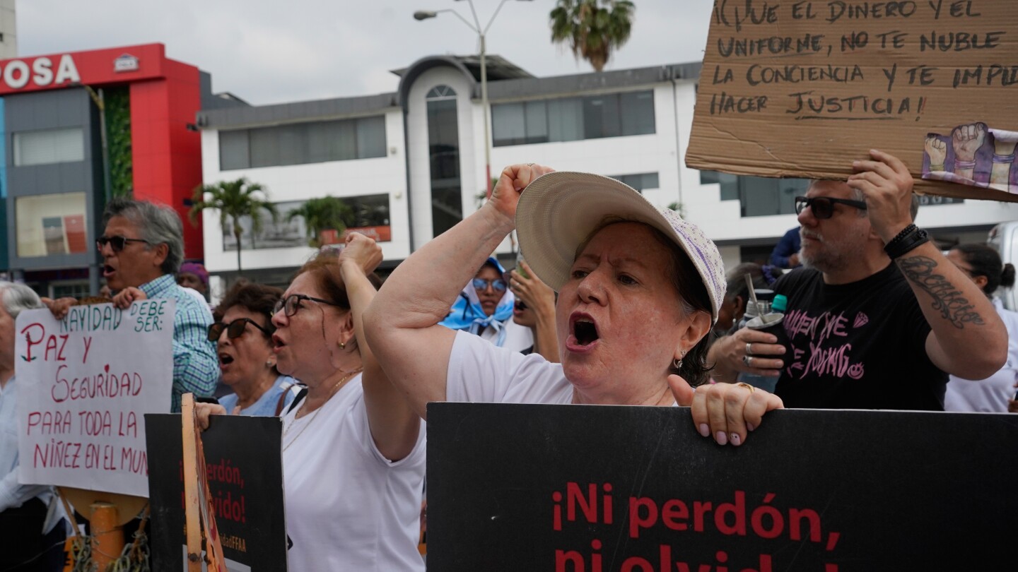 Ecuadorian court hands down max sentences to 11 soldiers in case of 4 disappeared minors