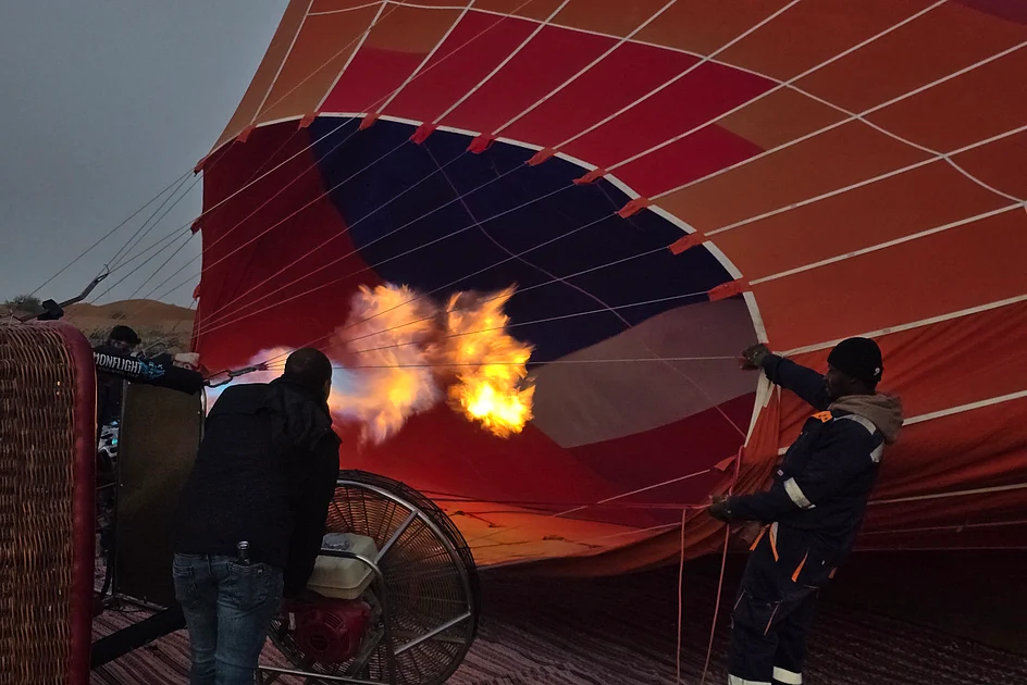 ‘Floating with the wind’: Inside RAK’s hot air balloon that soars 0.5km over UAE desert