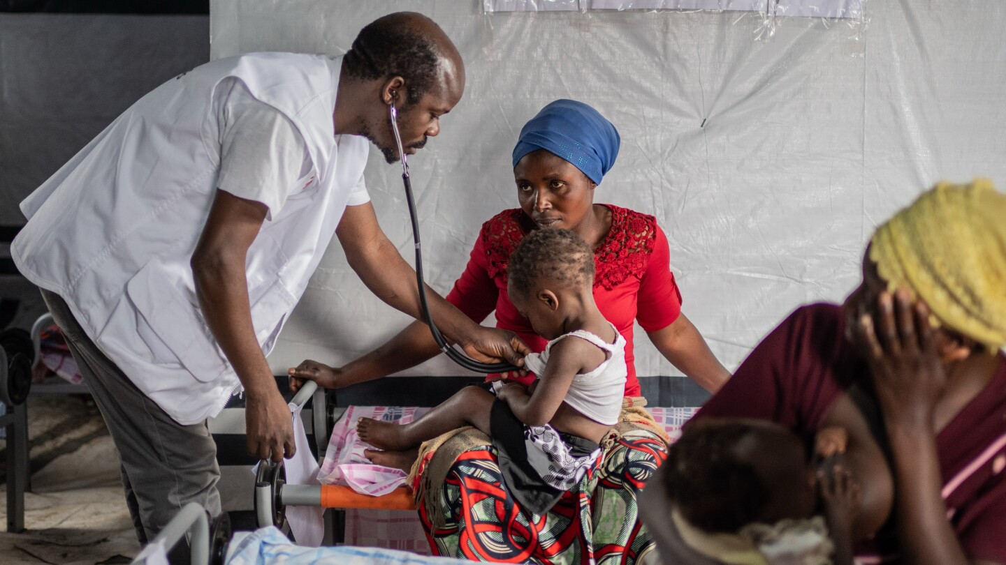 Measles vaccinations begin in rebel-held Congo almost a year after deadly outbreak