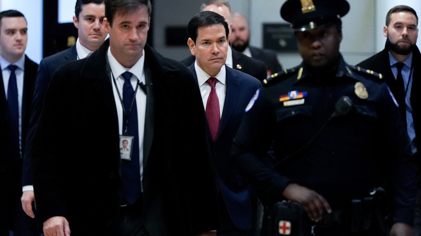 Rubio will field questions on Russia-Ukraine, Gaza and Venezuela at news conference