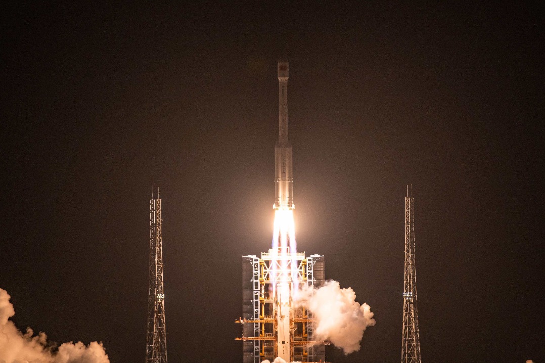 China launches two new satellites into space