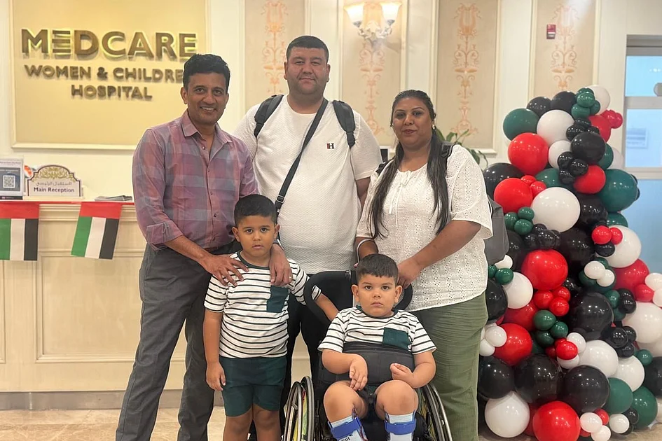 How Dubai may be only hope for 3-year-old boy born with spinal muscular atrophy
