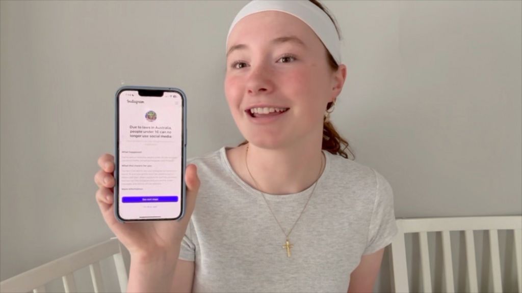 Watch Australian teens test out social media on first day of ban