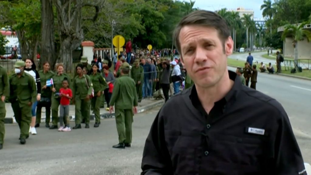 Public pay their respects to Cubans killed in Venezuela during US raid