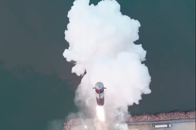 China’s first reusable liquid rocket test offshore platform set for operation