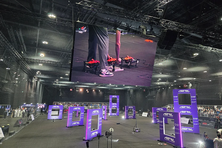 Watch: Human edges AI in dramatic drone racing finale in Abu Dhabi
